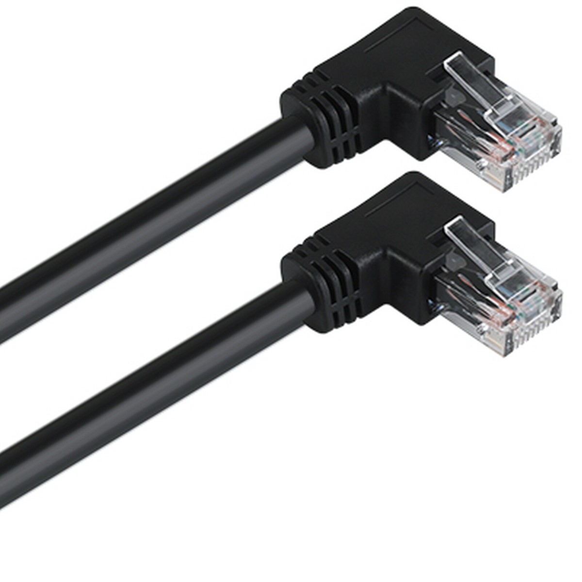 Right Angle right 90 Degree Cat6 Utp Lan Cable Giga Ethernet 1,2,3