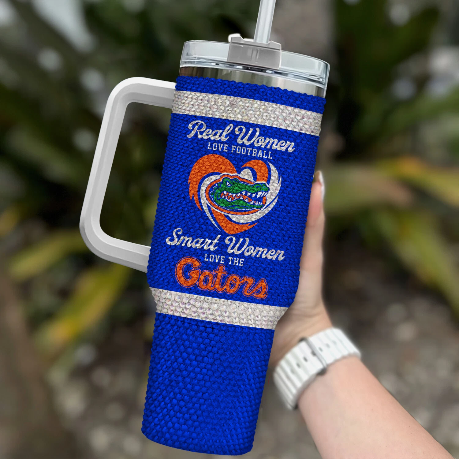 Florida Gators - 40oz Bling Tumbler