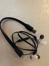 Jaybird x2 Wireless In-Ear Headphones - Black/white as is, one ear low sound