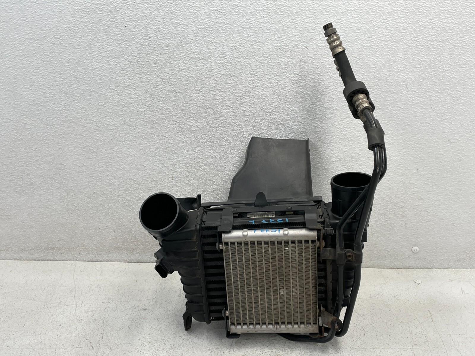 03-07 Bentley Continental GT Left Turbo Intercooler Oil Cooler Duct 1577 OEM