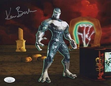 Kevin Bayliss Signed 8x10 Killer Instinct SNES Glacius Autograph Photo JSA COA