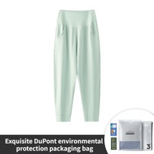 Summer Boys Girls Antibacterial Mite Proof Kid's Pants New Breathable Home Pants