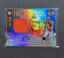 2018 Illusions First Impressions Memorabilia /349 Royce Freeman Rookie Auto RC