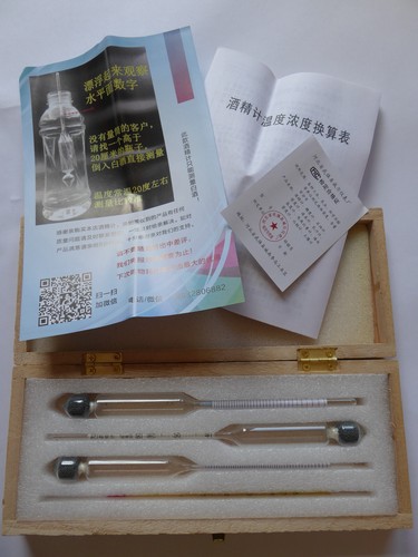 Set Alkoholmeter Weine Alkoholgehalt (#1551)