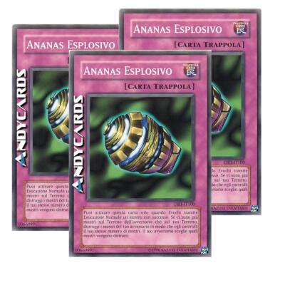 3x EXPLOSIVE PINEAPPLE   (Pineapple Blast)   Common   DR1 IT100   Unl   YUGIOH!