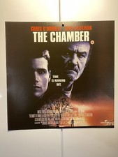 The Chamber. Gene Hackman. Original UK Video Shop Poster. 16x16 Inch