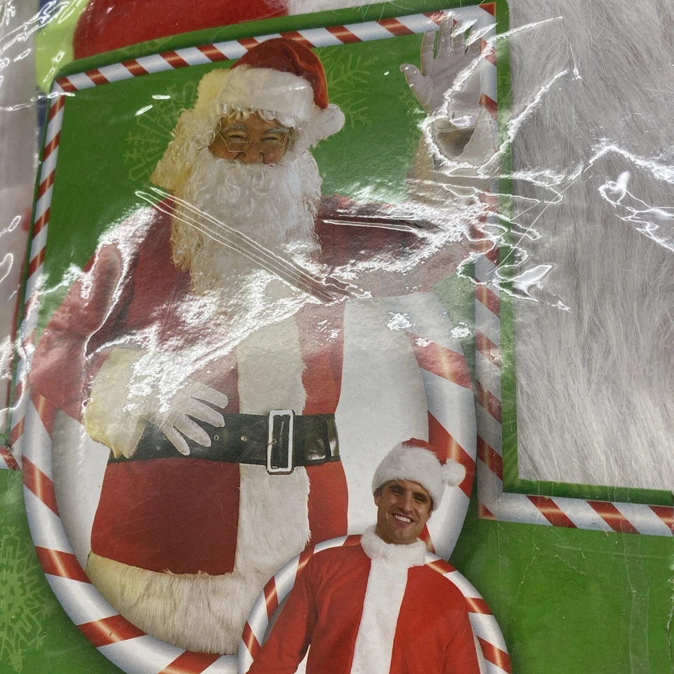 Traje de Papá Noel Rubie's/Forum Franela Roja 6 Piezas Talla XL Foto 2 de 4