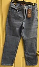 Gloria Vanderbilt Amanda Soft Touch Swan Series Blue Jeans Size 8 NWT