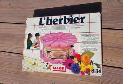 Herbier Mako Vintage - Objet De Collection Ancien - Occasion Avec Signes D'usage - Pièce Unique