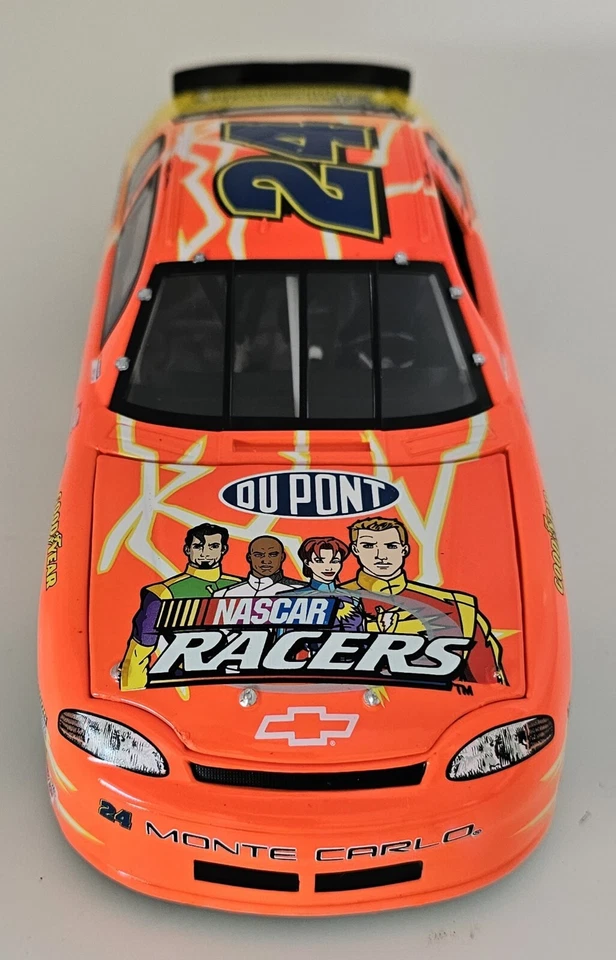 1999 REVELL 1/18 JEFF GORDON #24 DUPONT NASCAR RACERS SPECIAL PAINT SCHEME - Image 4 of 4