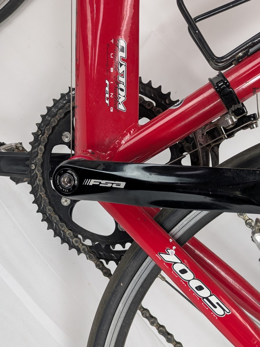 FELT Racing Triathalon BICYCLE S32 RED 7005 Aluminum Shimano