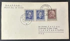 GERMANY DDR 1952 First Day  Cover Mi. 300- 301 Cleveland Ohio