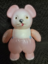 Vintage Jointed Celluloid Bear Occupied Japan 1940s RARE HTF this perfect