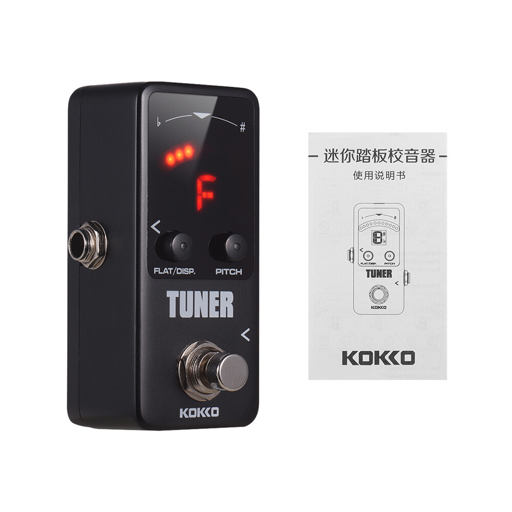 KOKKO FTN2 MINI Chromatic Guitar Tuner Pedal with LED