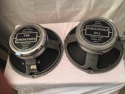 crescendo 8 inch speakers