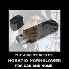 HORATIO HORNBLOWER. 52 OLD TIME RADIO ADVENTURES ON A USB FLASH DRIVE! 