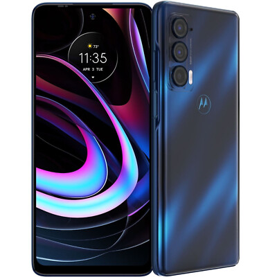 Motorola Moto Edge 5G 2021 XT2141 256GB Nebula Blue Verizon/Unlocked OPEN BOX A+