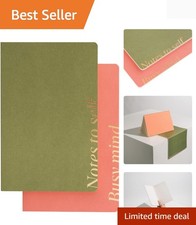 Versatile A5 Notebooks - 2 Pack in Neutral Shades for Artistic Expression