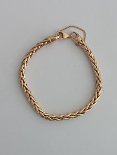 Bracelet en or 18 carats 14 grammes