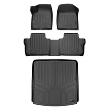 SMARTLINER A0230/B0248/D0230 2-Row Floor Liners & Behind Second Cargo Liner