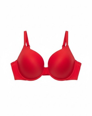 Adore Me Earth Republic Red Jordyn Plunge Push-up BRA 42D Underwire NWT