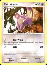Rattata 103/132 Common - Pokemon Secret Wonders 2007 HP