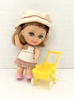 Liddle Kiddles Florence Niddle Nurse Doll Outfit Baby Buggy Stroller By Mattel