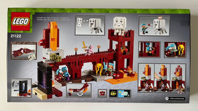 Lot of 2 LEGO Minecraft The Nether Fortress (21122) & The Nether Railway (21130)