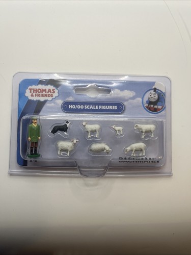 Paquete de 8 figuras Thomas & Friends Farmer McColl escala HO/OO #33304 ovejas | Zustand: New