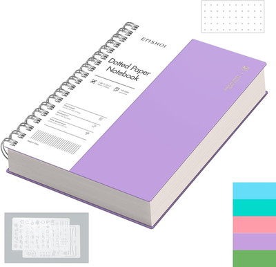 B5 Spiral Notebook Bullet Dotted Journal, Large 7.48'' X 10.15'', 300 Pages/150 Sh