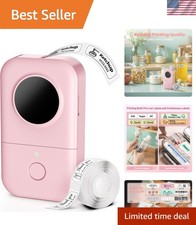 Label Maker, D30 Label Maker Machine with Tap...