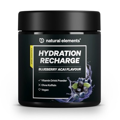 natural elements Hydration Recharge Blueberry Açai   mit Elektrolyten & Vitamine