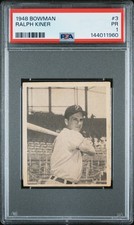 Ralph Kiner Baseball Cards and Autographed Memorabilia Guide 4