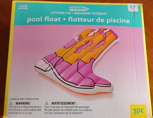 Summer Ete Outdoor Fun, Pool Float, Brand New