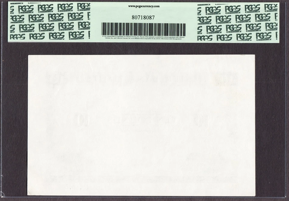 N. Ireland - Ulster Bank Ltd 10 Pounds 1966 PLATE PROOF P-323 UNC PCGS 62 PPQ - Image 2 of 2