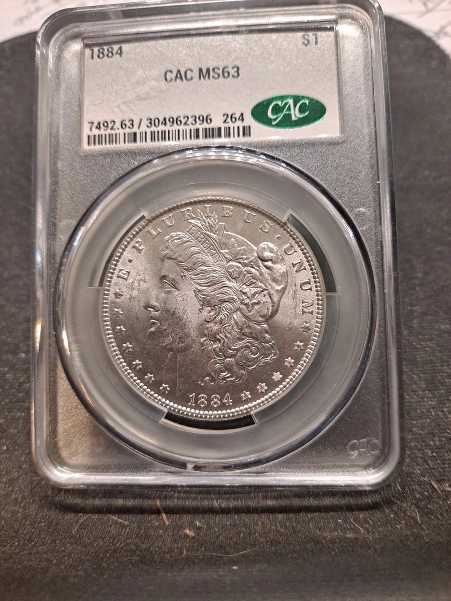 MS 63 Graded 1884 Year Morgan US Dollars (1878-1921) for sale | eBay