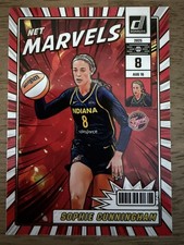Sophie Cunningham 2025 Panini Donruss WNBA Net Marvels Insert Card #11 Fever
