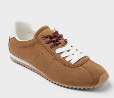 Universal Thread Brown White Lace Up Low Top Sneaker Athletic Shoes Men 7