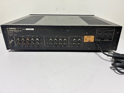 Yamaha C-4 Natural Sound Stereo Control Amplifier **For Parts or