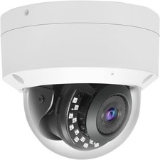 8MP PoE IP Vandal Dome Camera IR Mode Outdoor/Indoor Metal Housing 2.8mm
