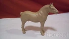ORIGINAL 1959-1960S MARX PRIZE LIVESTOCK 54MMSP TAN FARM CLYDESDALE HORSE