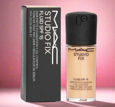 MAC Studio Fix Fluid SPF15 24HR Matte Foundation + Oil Control, Choose Shade