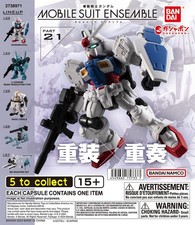 Bandai Gundam Mobile Suit Ensemble Part 21 Gashapon Gacha Capsule Toy - 1 Random