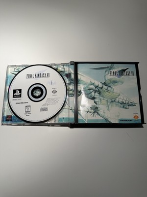 Final Fantasy VII 7 (Sony PlayStation 1 PS1, 1997) BLACK LABEL