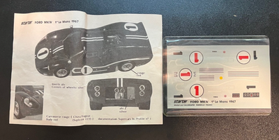 starter FORD GT MK4 1/43 レジンキット Starter 1/43, Ford MK IV , 1st LeMans 1967, Kit, New | eBay