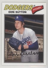 2018 Topps Archives 1977 Design Don Sutton #126 HOF 0hy8