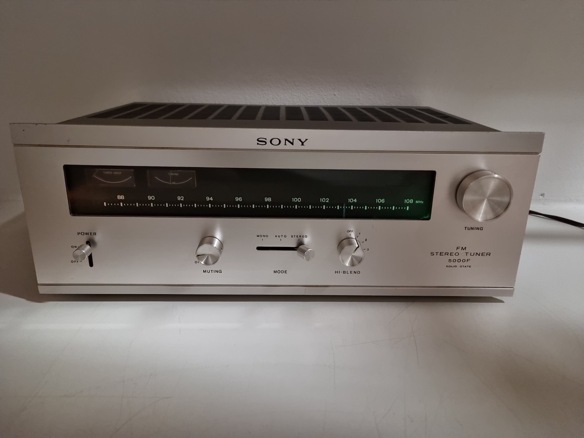 T*u様 SONY FMチューナー ステレオチューナー ST-5000F Sony ST-5000F FM Stereo Tuner | eBay