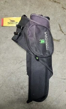 Tarantula Q008RHBK BLACK Three-Tube Arrow Quiver, Right Hand