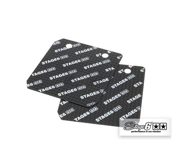 Membranes carbone Stage6 45° clapet 0.35 mm pour scooter Aerox et MBK Nitro Minarelli