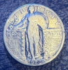 1926 Standing Liberty Quarter Silver Circulated Uncertified US Coin